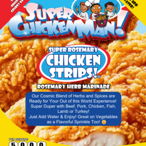 SUPER ROSEMARY CHICKEN STRIPS!